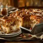 Caramel Apple Pecan Tornado Cake - featured image