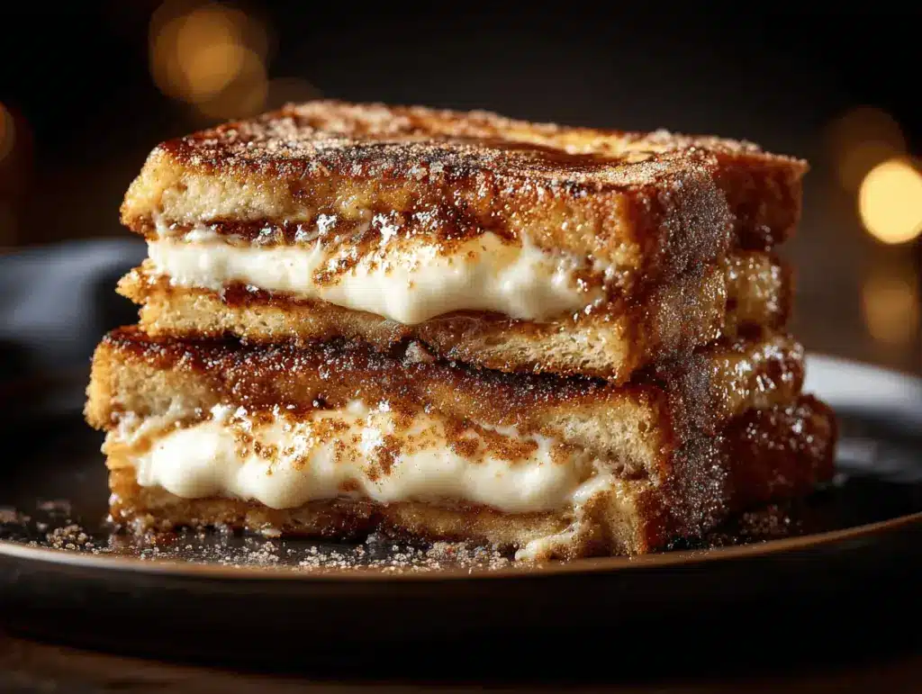 churro cheesecake stuffed French toast - featured image