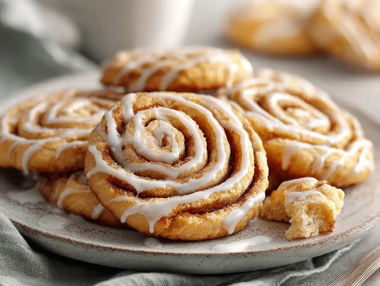 cinnamon roll cookies preparation steps