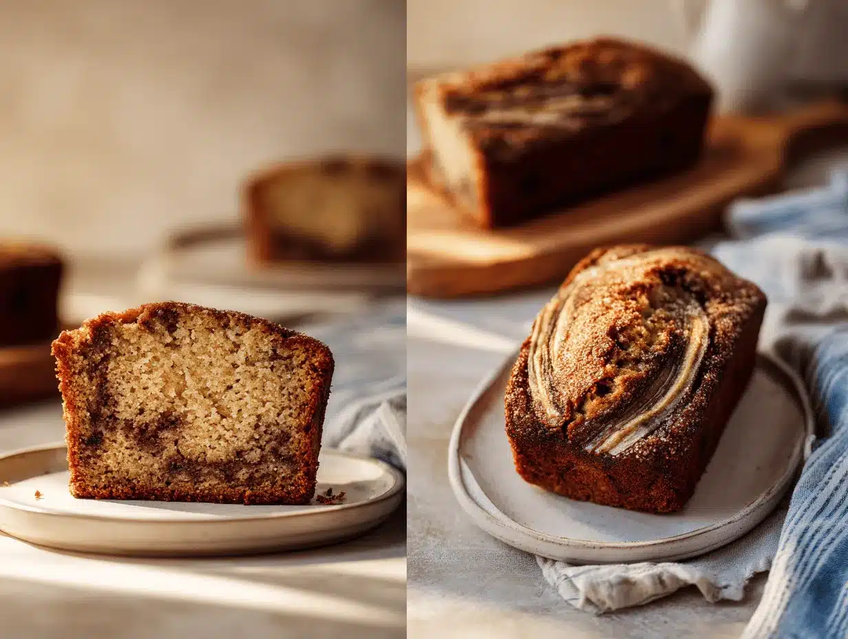 cinnamon swirl banana bread preparation steps