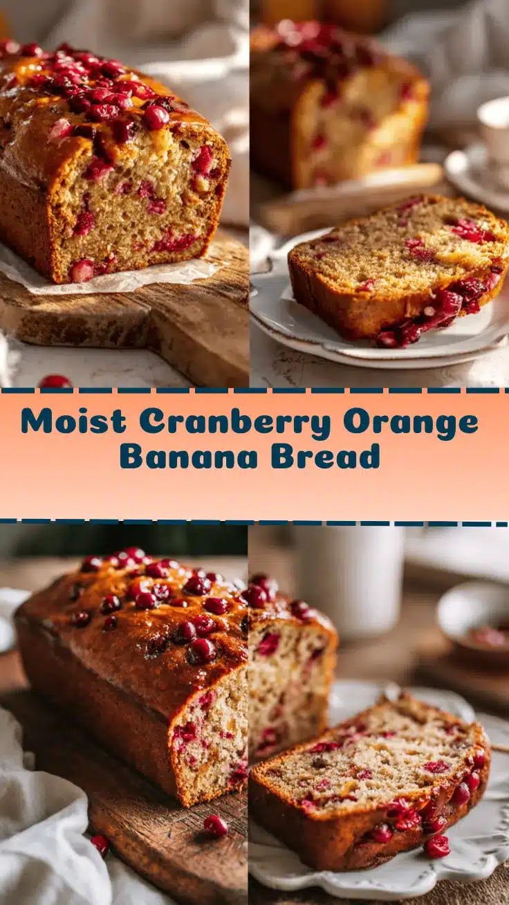 cranberry orange banana bread recipe