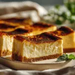 creme brûlée cheesecake bars - featured image