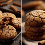 gingerbread molasses cookies - featured image