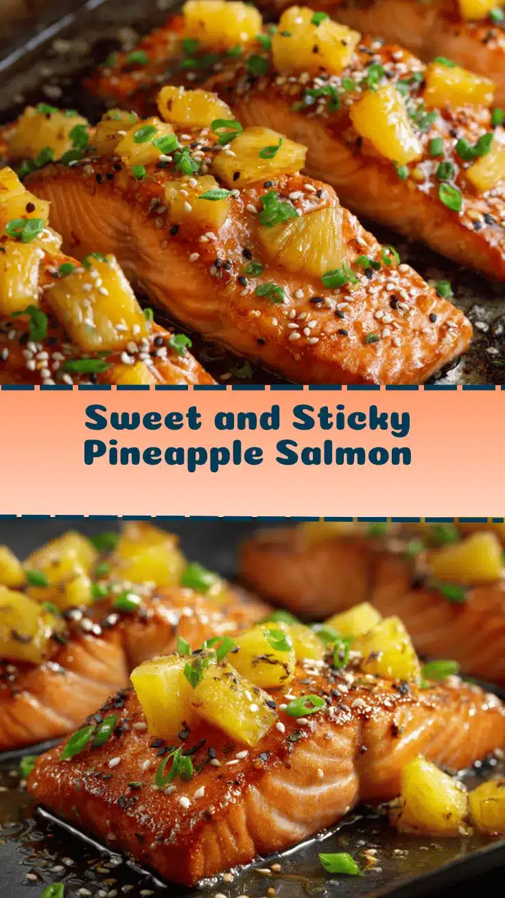 honey pineapple glazed salmon recipe