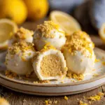 lemon cheesecake truffles - featured image