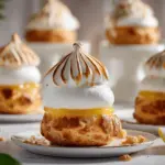 Lemon Meringue Cream Puff Cupcakes - featured image