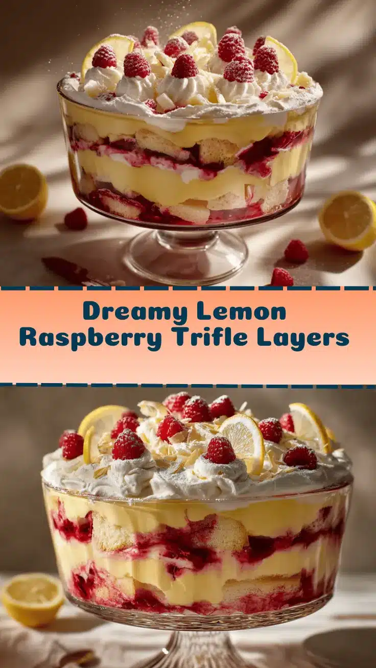 lemon raspberry trifle recipe