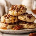 maple pecan shortbread cookies - featured image