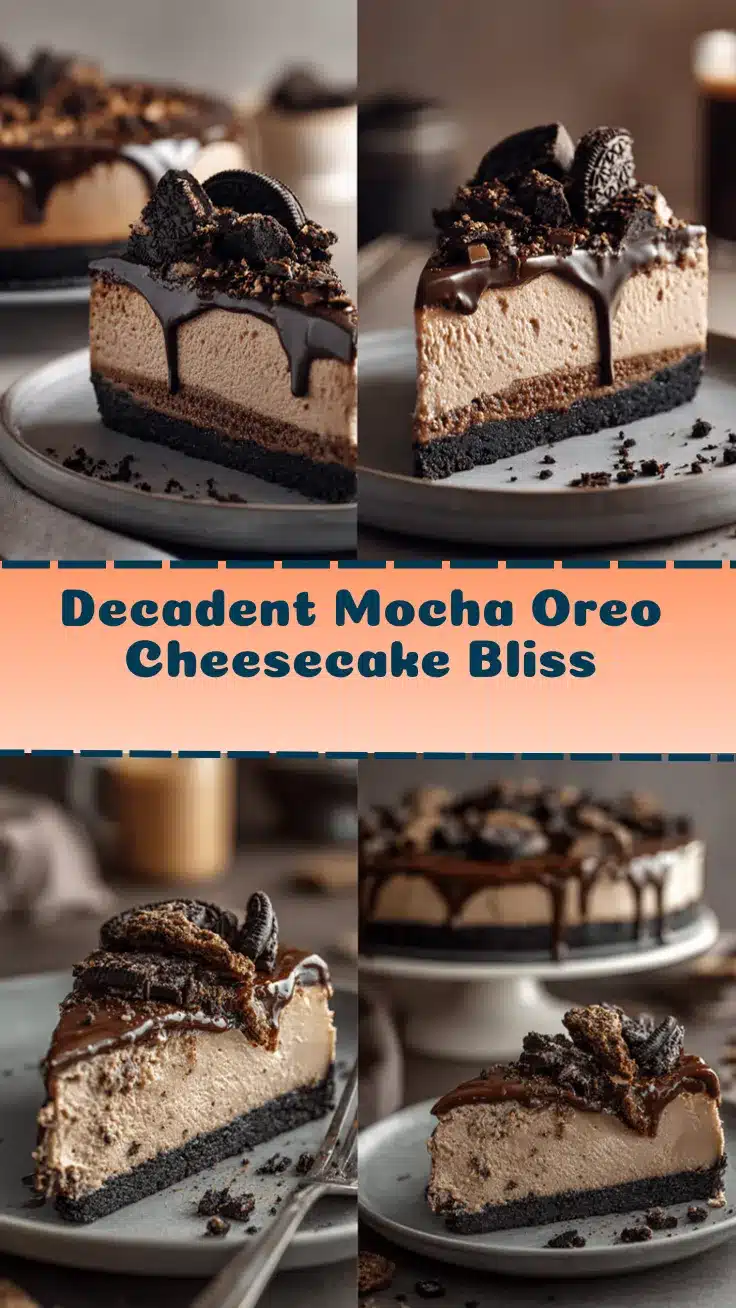 mocha Oreo cheesecake recipe