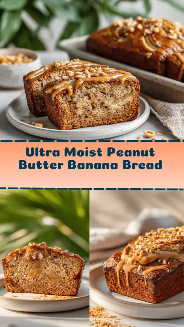 peanut butter banana bread recipe