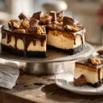 Peanut Butter Cup Millionaire’s Cheesecake - featured image