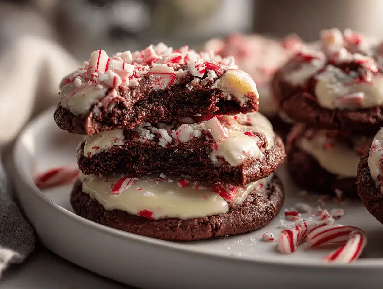 peppermint bark cookies preparation steps