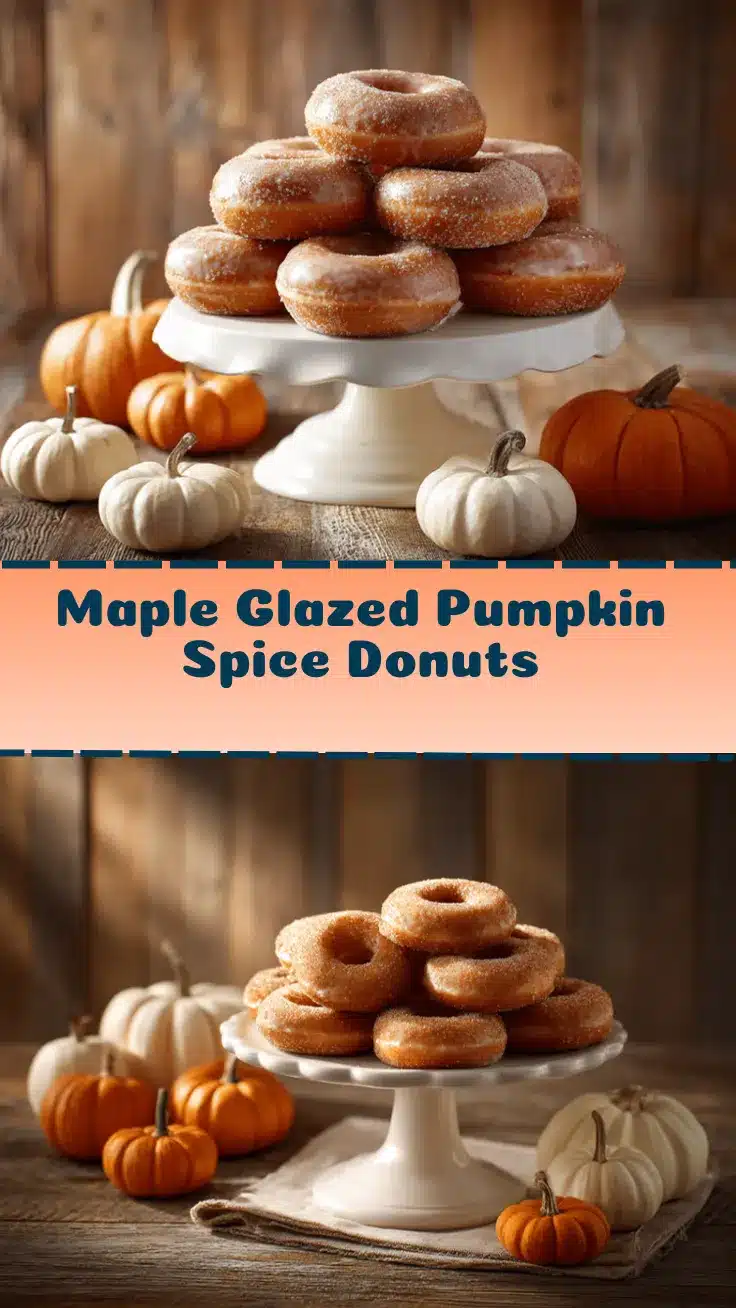 pumpkin spice cake donuts recipe