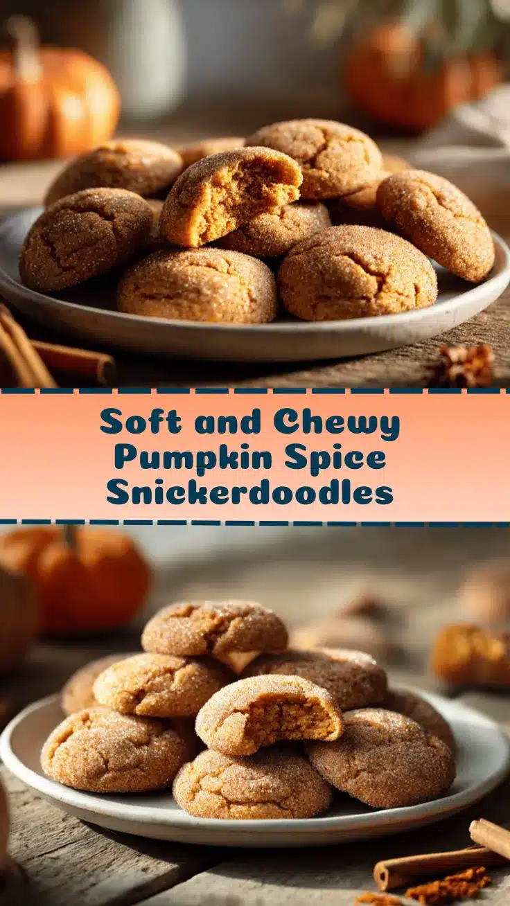 pumpkin spice snickerdoodles recipe