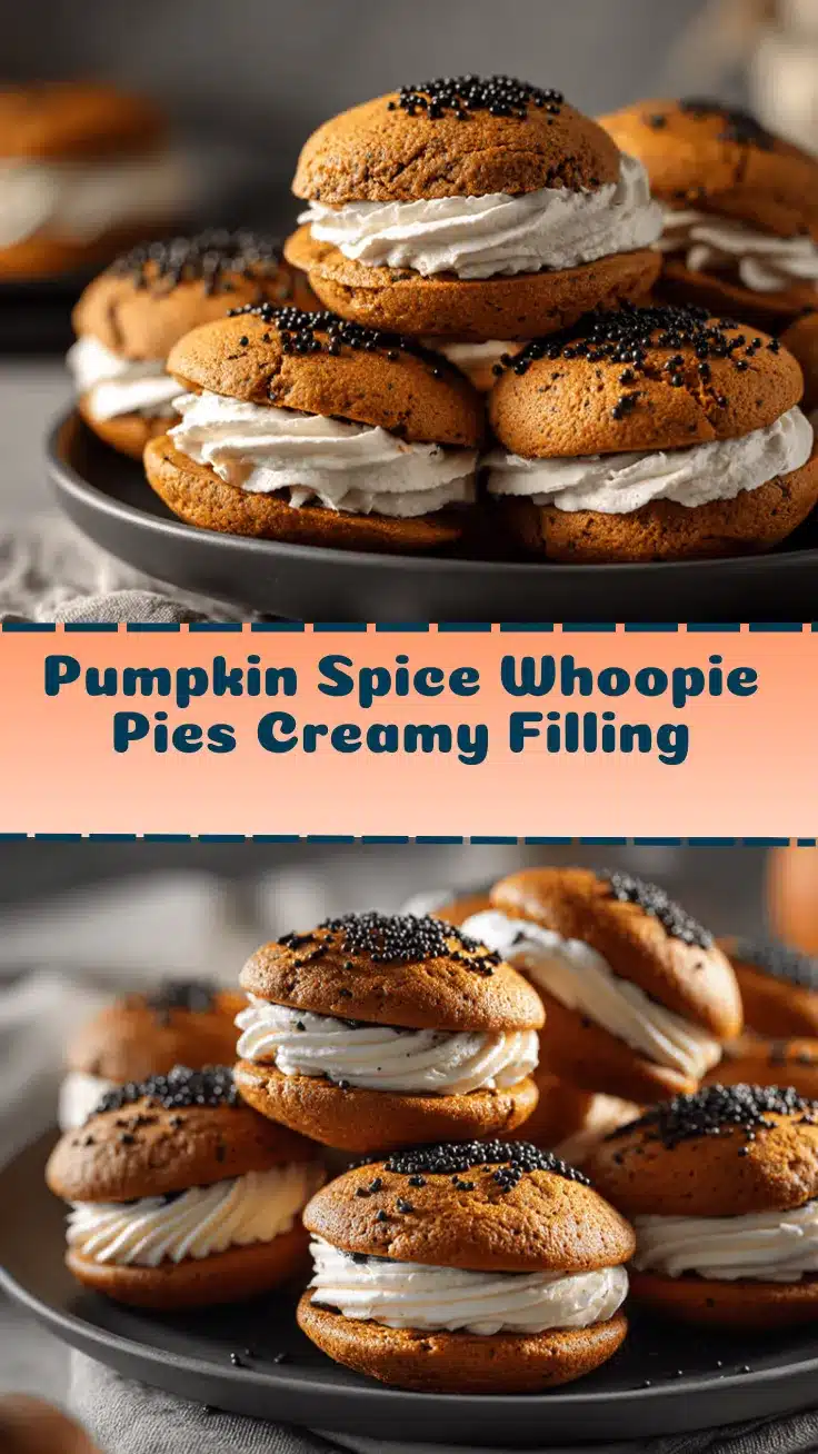 pumpkin spice whoopie pies recipe
