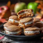 Salted Caramel Apple Cider Whoopie Pies - featured image
