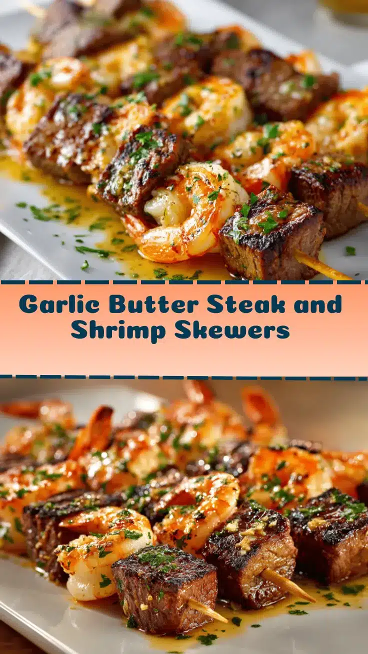 steak and shrimp skewers recipe
