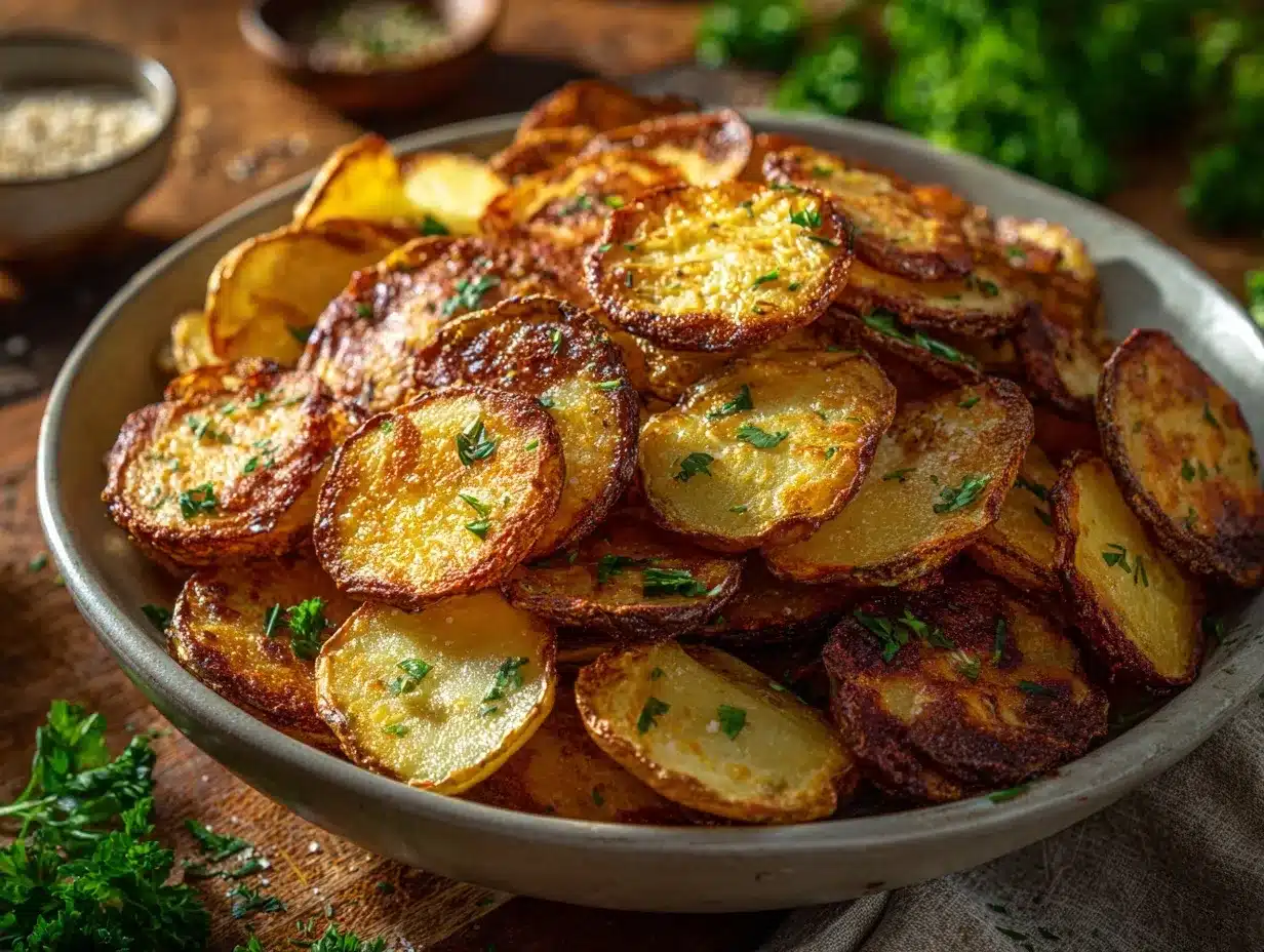 Air Fryer Potato Slices preparation steps