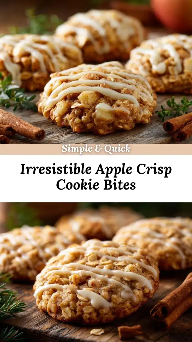 Apple Crisp Cookies recipe