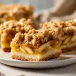 apple crumb bars - featured image