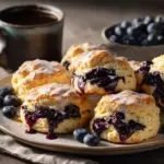 blueberry biscuits - featured image