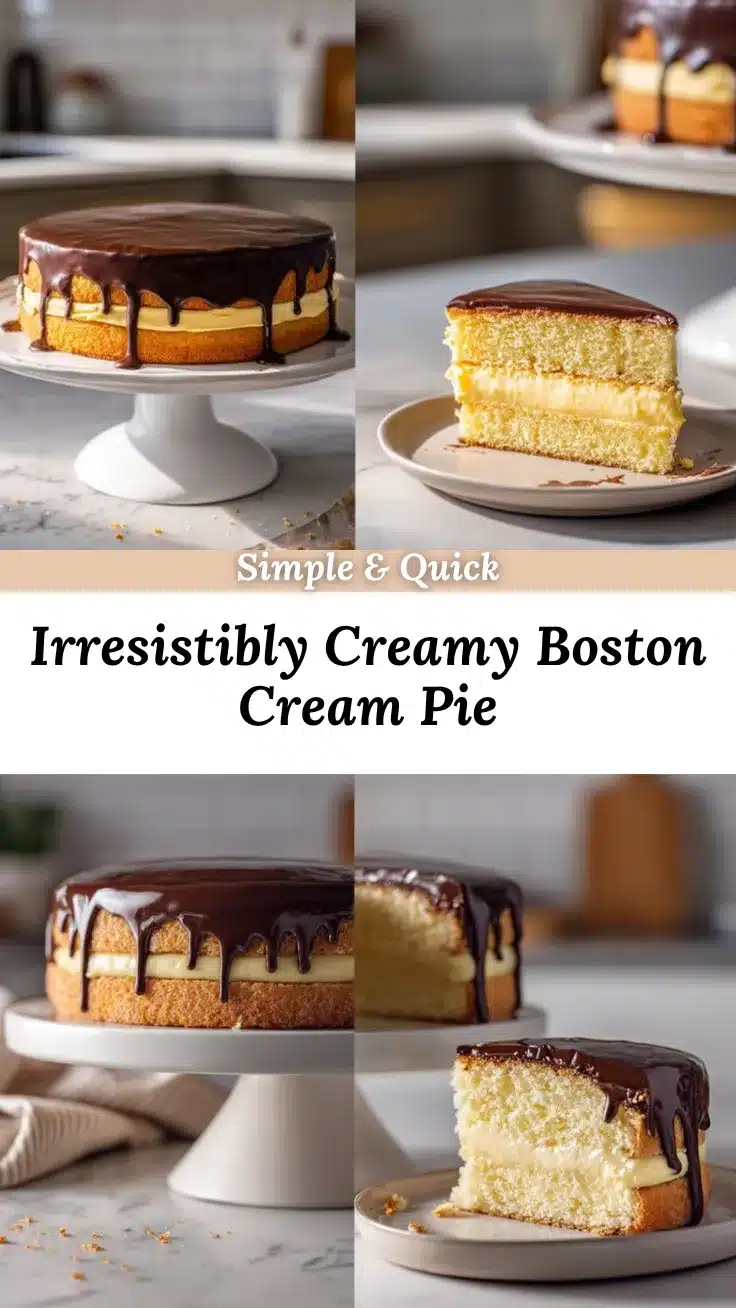 Boston Cream Pie Recipe recipe