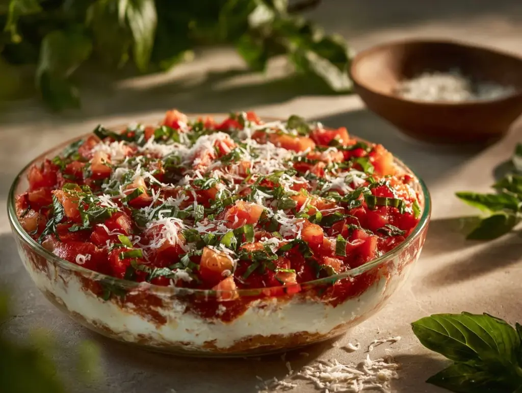 bruschetta dip - featured image