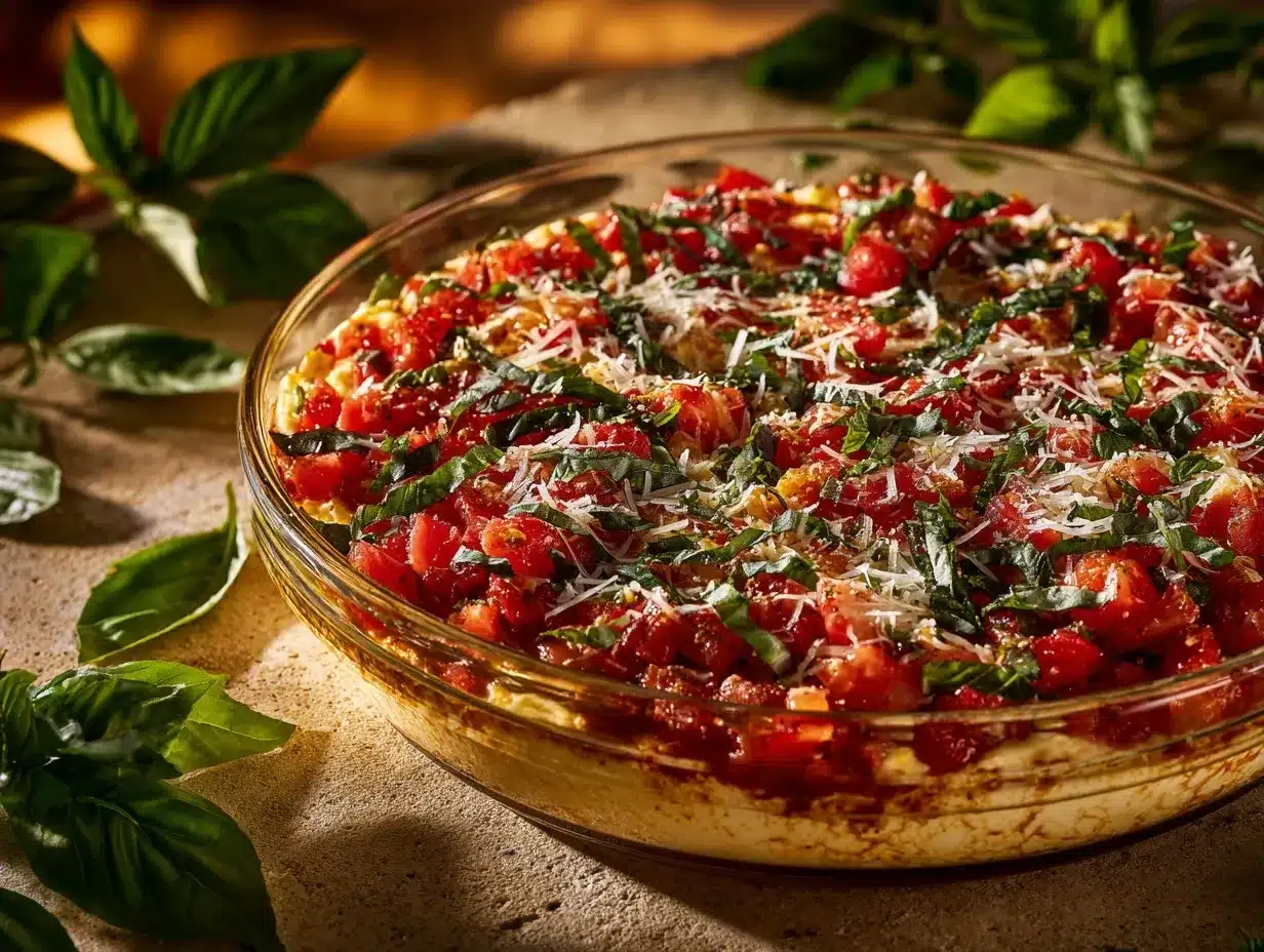 bruschetta dip preparation steps