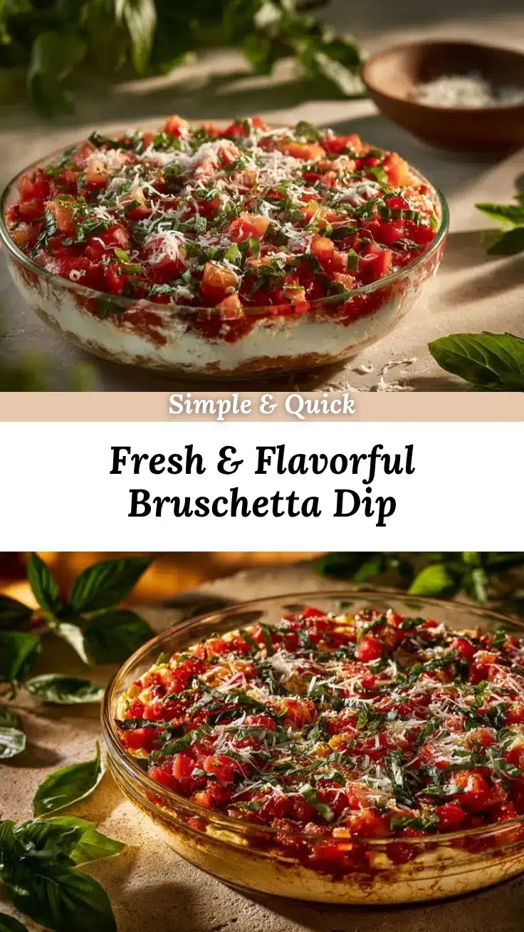 bruschetta dip recipe