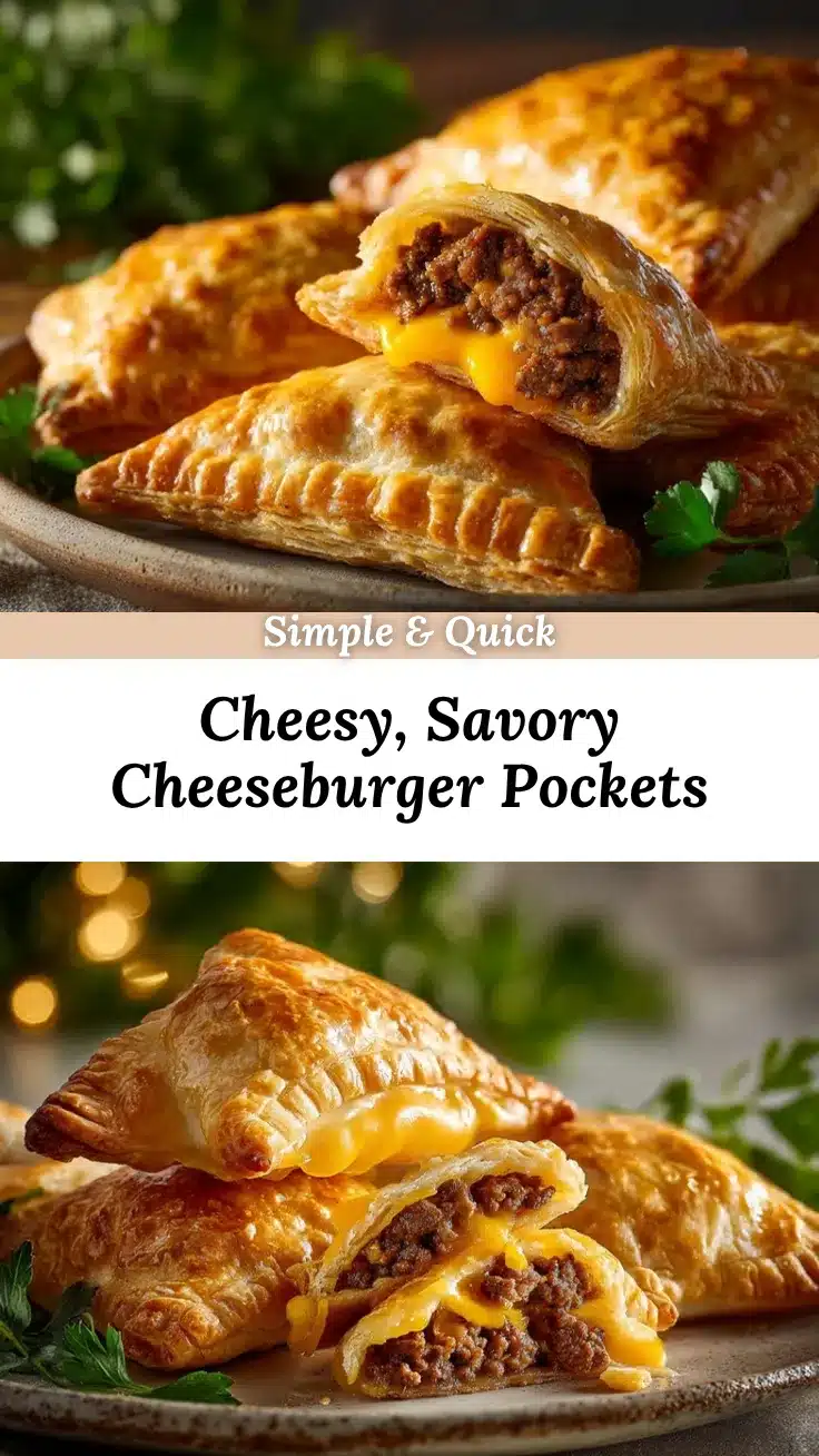 cheeseburger pockets recipe