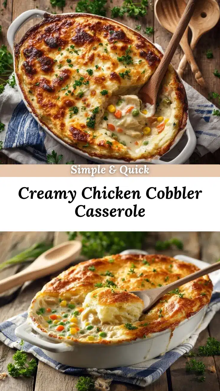 Chicken Cobbler Casserole recipe