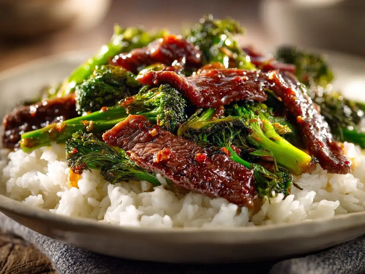 Chinese Beef and Broccoli preparation steps