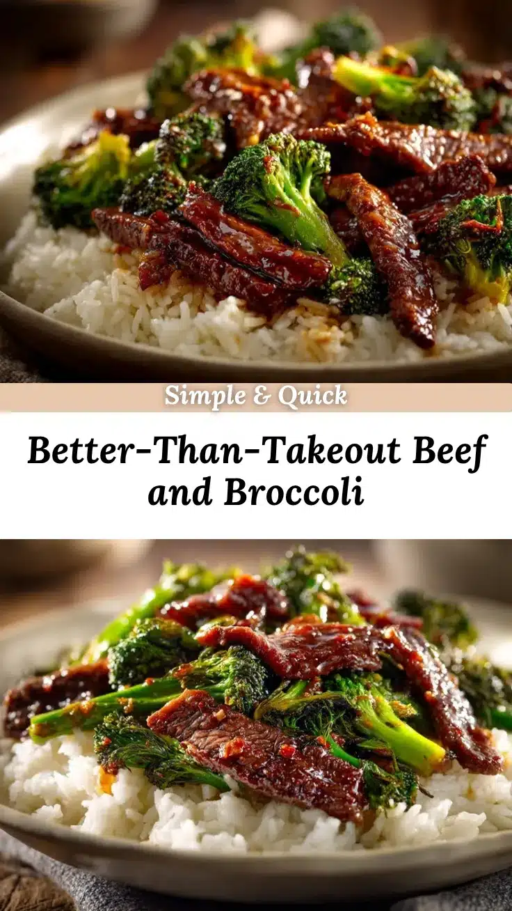Chinese Beef and Broccoli recipe