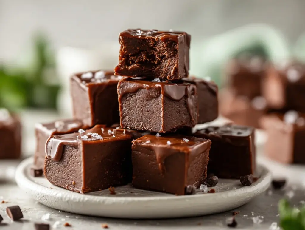 Cottage Cheese Brownie Batter Protein Bites - featured image