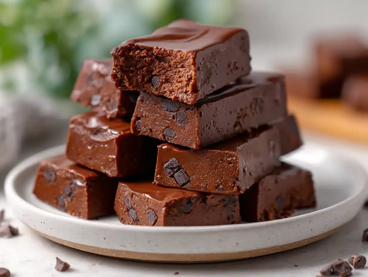Cottage Cheese Brownie Batter Protein Bites preparation steps
