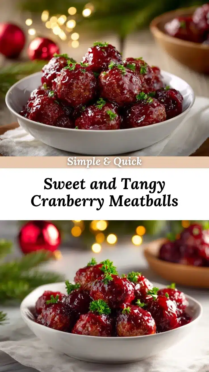 cranberry meatballs recipe