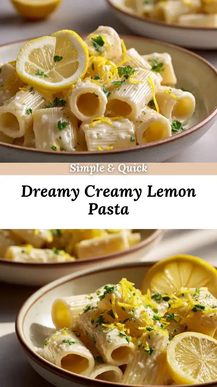 Creamy Lemon Pasta recipe