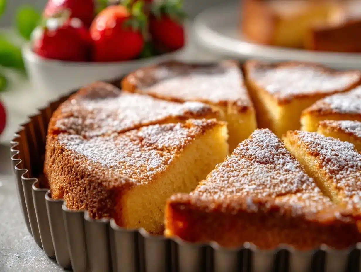 French Butter Cake preparation steps