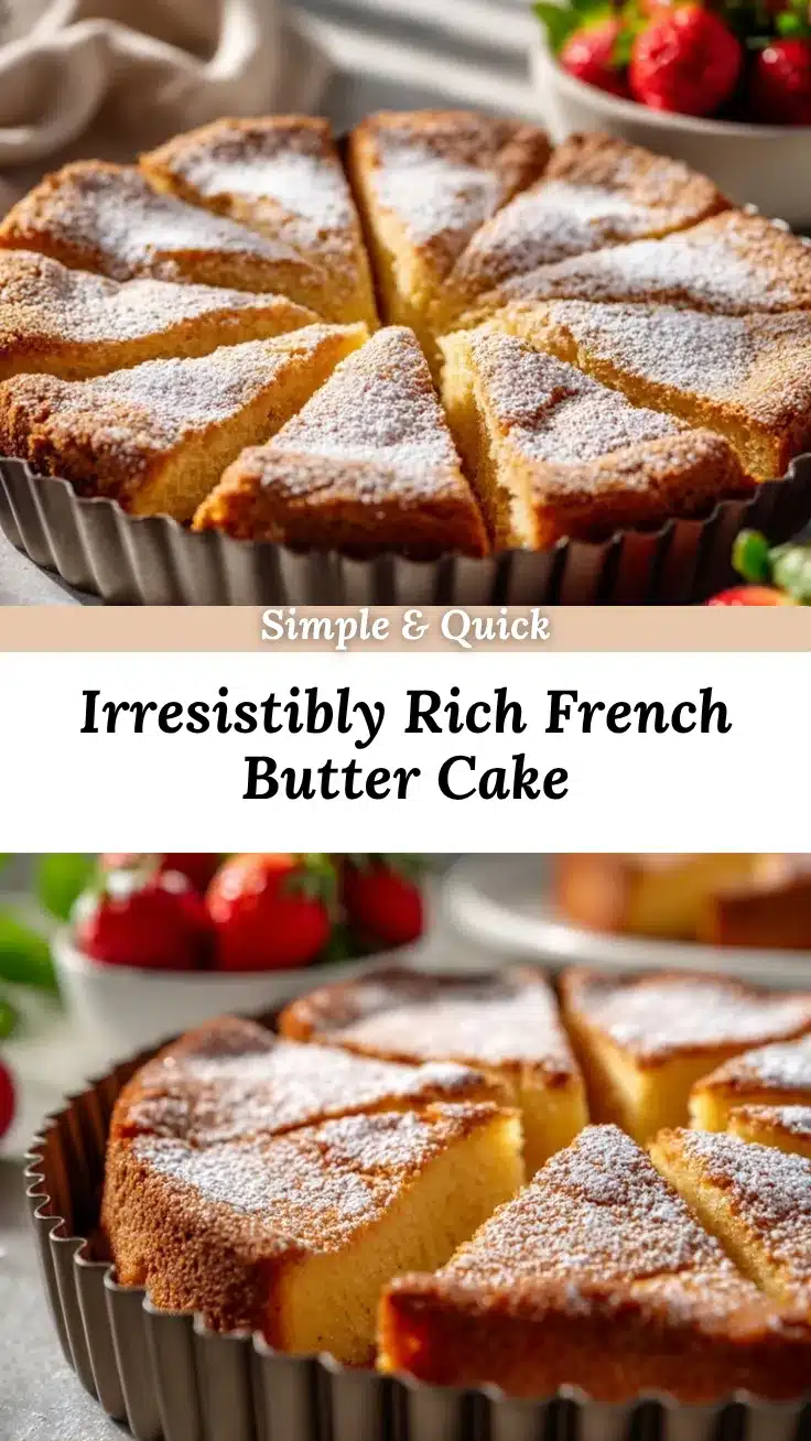 French Butter Cake recipe