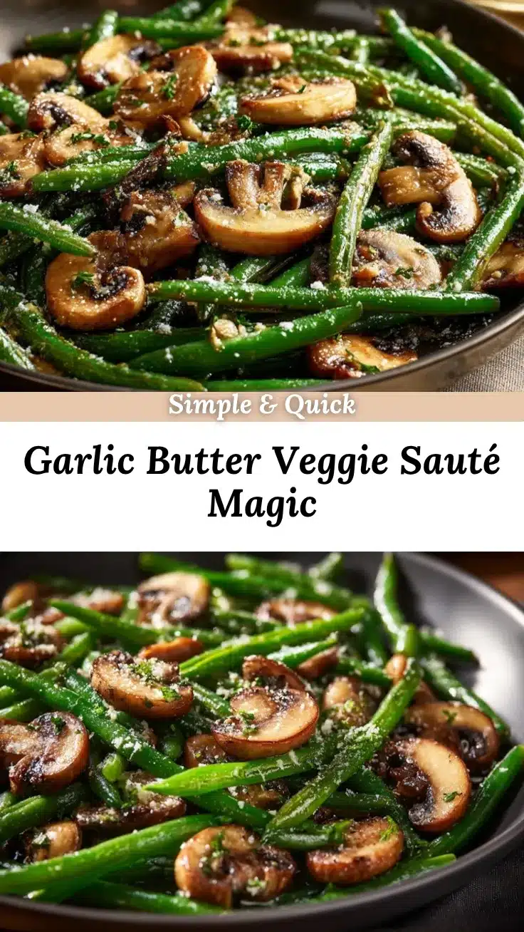Garlic Butter Green Beans recipe