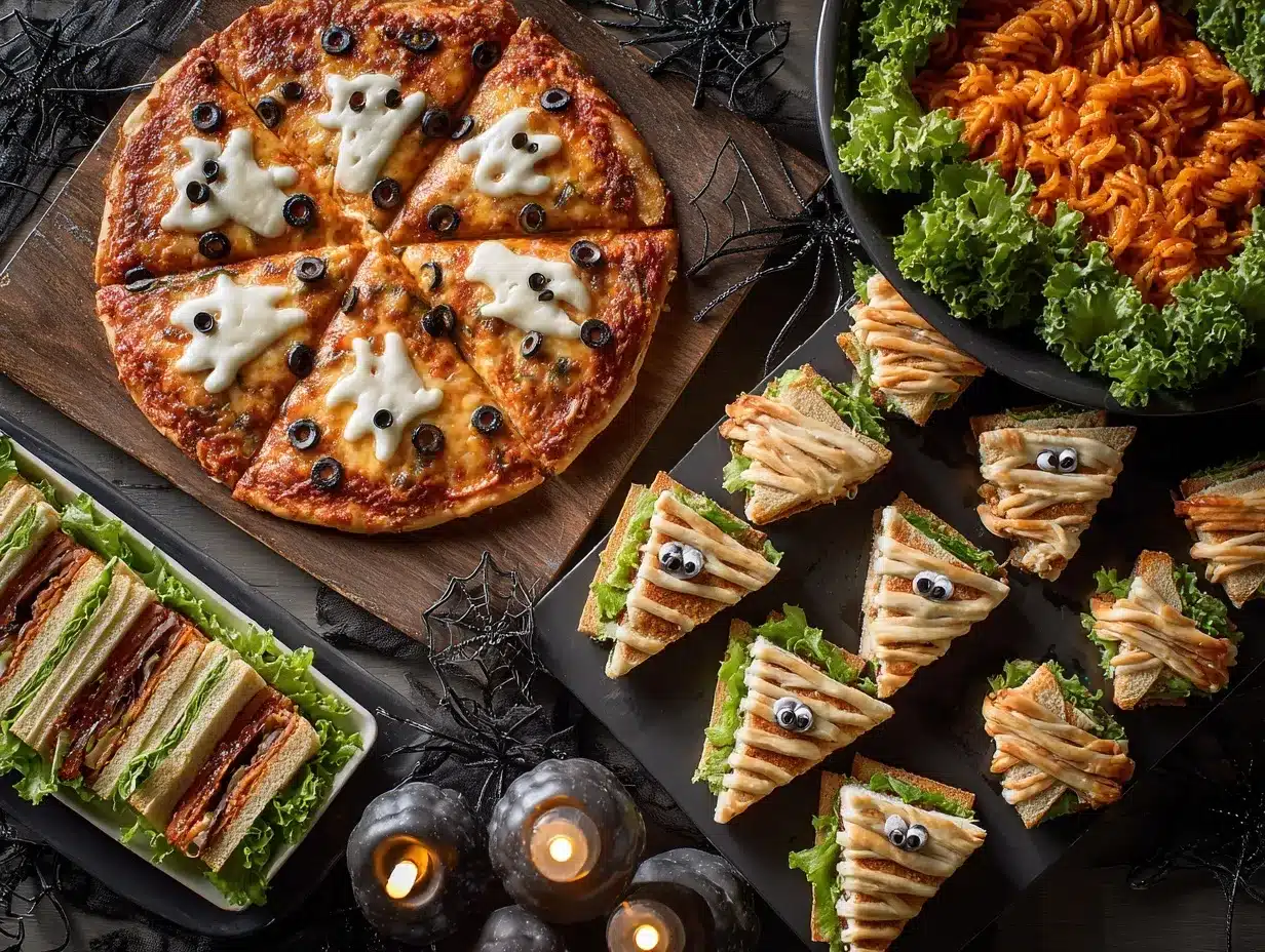 Halloween party food ideas preparation steps