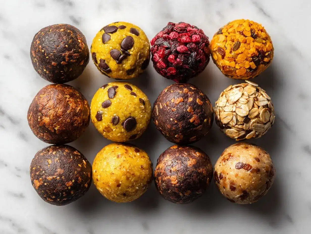healthy energy balls preparation steps