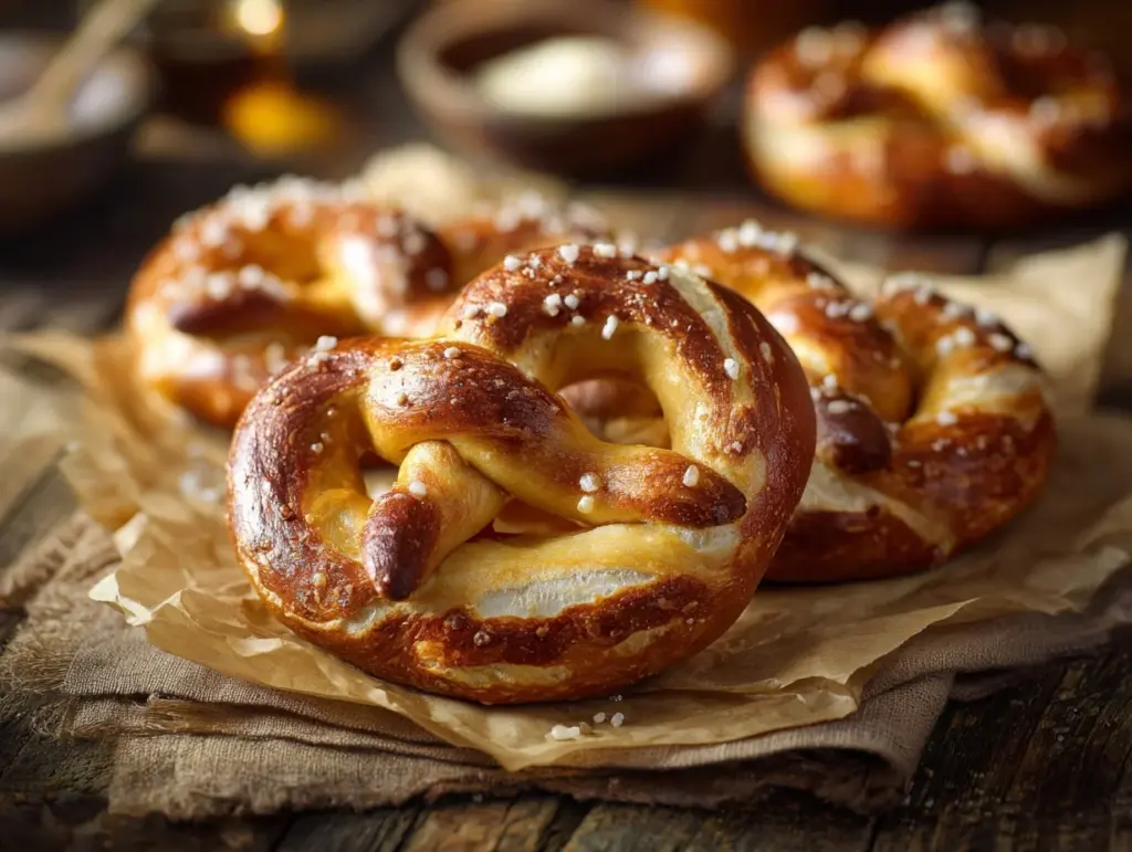 Homemade Soft Pretzels - featured image
