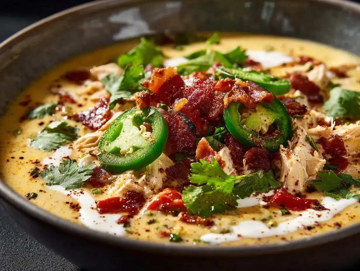 jalapeño popper chicken soup preparation steps