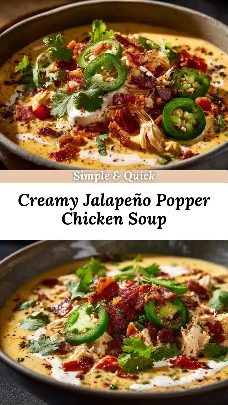 jalapeño popper chicken soup recipe