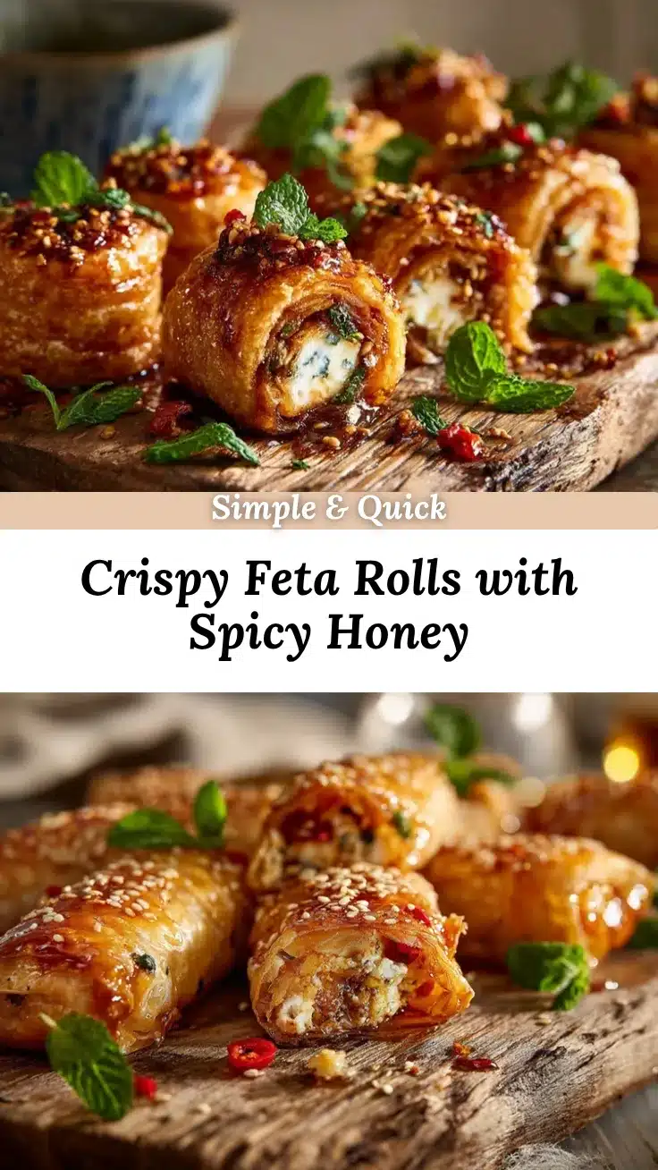 oven fried feta rolls recipe