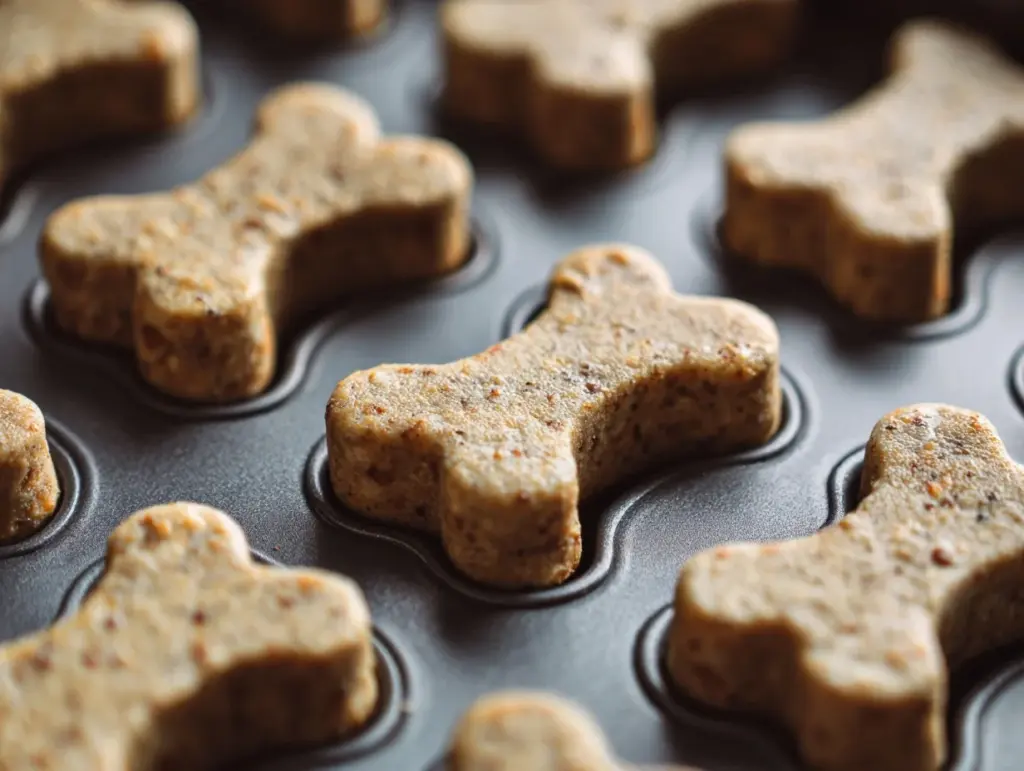 Peanut Butter Banana Dog Treats - featured image