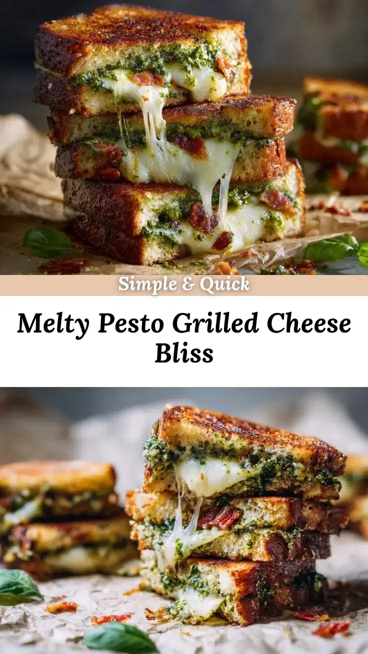 pesto grilled cheese recipe