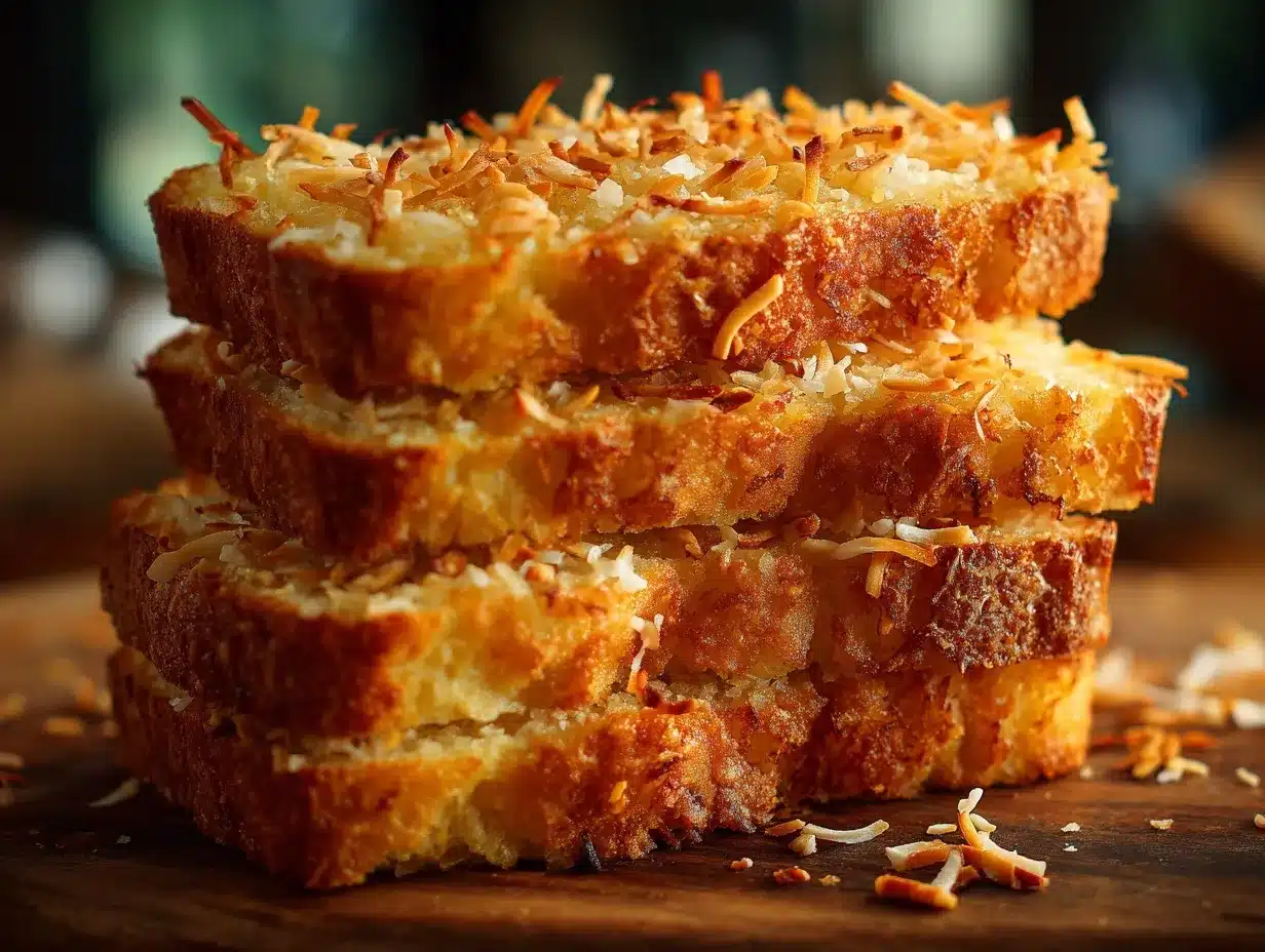 pineapple coconut bread preparation steps
