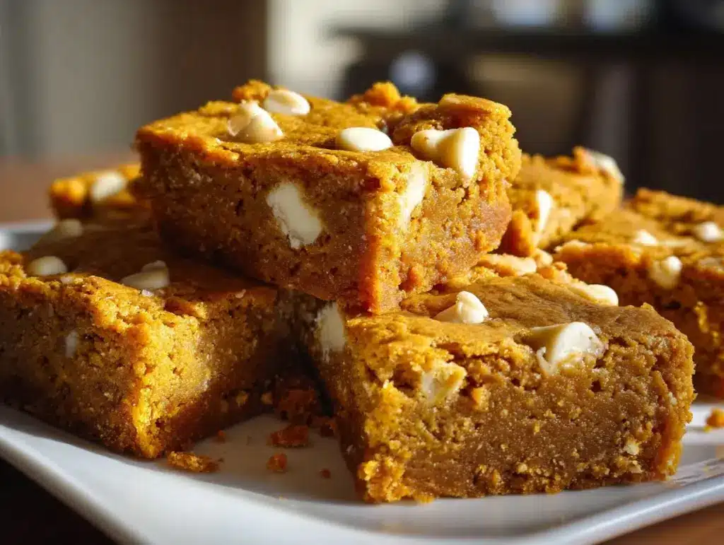 Pumpkin Blondies - featured image